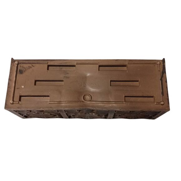 Lerner Desk Organizer Faux Wood Ornate Witchy Victorian Style Vanity Makeup Vtg. - Picture 8 of 16